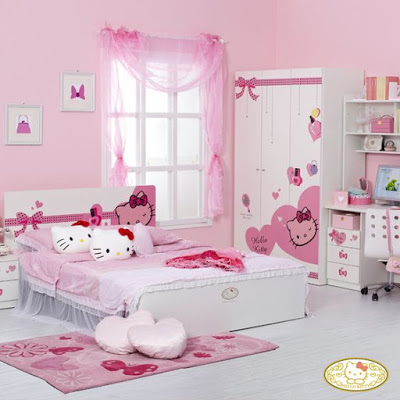  Dekorasi  Kamar  Tidur Remaja Cewek  Bertema Pink Paling 