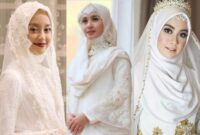 Model Kebaya Akad Nikah Hijab Muslim 2021/2022