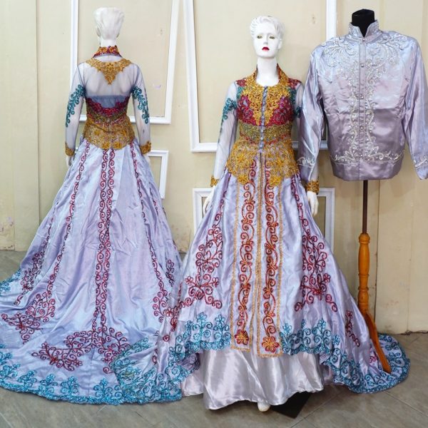 Gaun Pengantin CP677 - Jual Baju Brokat & Kebaya Modern ...