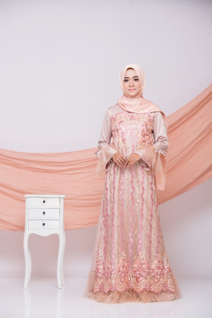  Dress  PESAN JAHIT  PJ001 Jual Baju Brokat  Kebaya Modern 