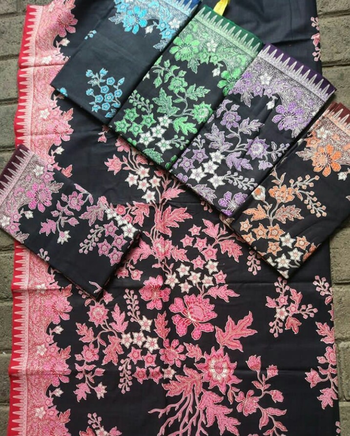 Kain Batik Bunga Melati Jual Baju Brokat Kebaya Modern 