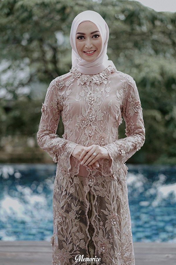 Model Kebaya Muslim Untuk Lamaran  Jual Dress Brokat  Baju Kebaya