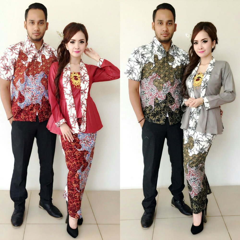 Jual Kebaya Modern Jadi Untuk Pengantin Couple  Jual Dress Brokat
