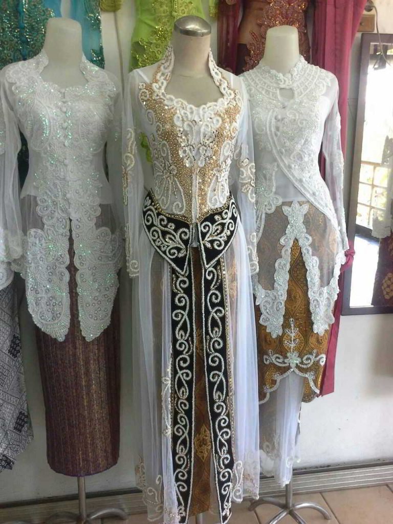 Harga Kebaya Pengantin Akad Nikah Warna Putih  Jual Dress Brokat