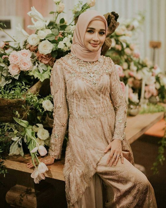 Model Kebaya  Muslim Untuk Lamaran Jual  Baju Brokat 