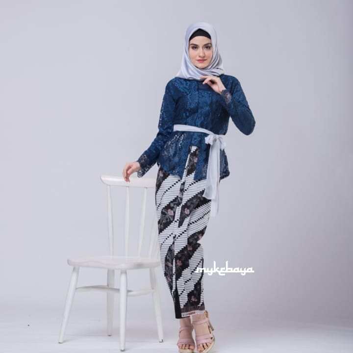 JAZIA Jual Baju  Dress Gamis Brokat Muslim Hijab Premium 